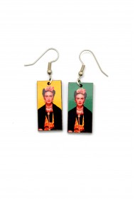 Frida Kahlo Earrings * Yellow